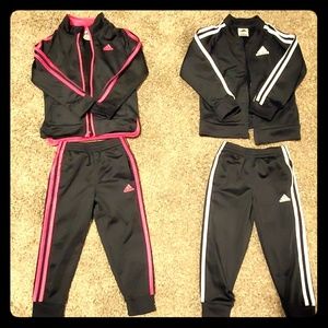 2 Adidas Sweatsuits